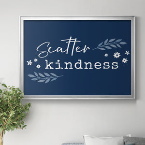Kindness - Modern Framed Canvas Print