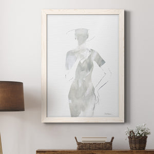 Fashion Cover I - Premium Canvas Framed in Barnwood - Ready to Hang