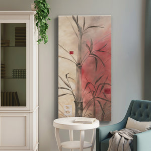 Bamboo Design I - Premium Gallery Wrapped Canvas - Ready to Hang