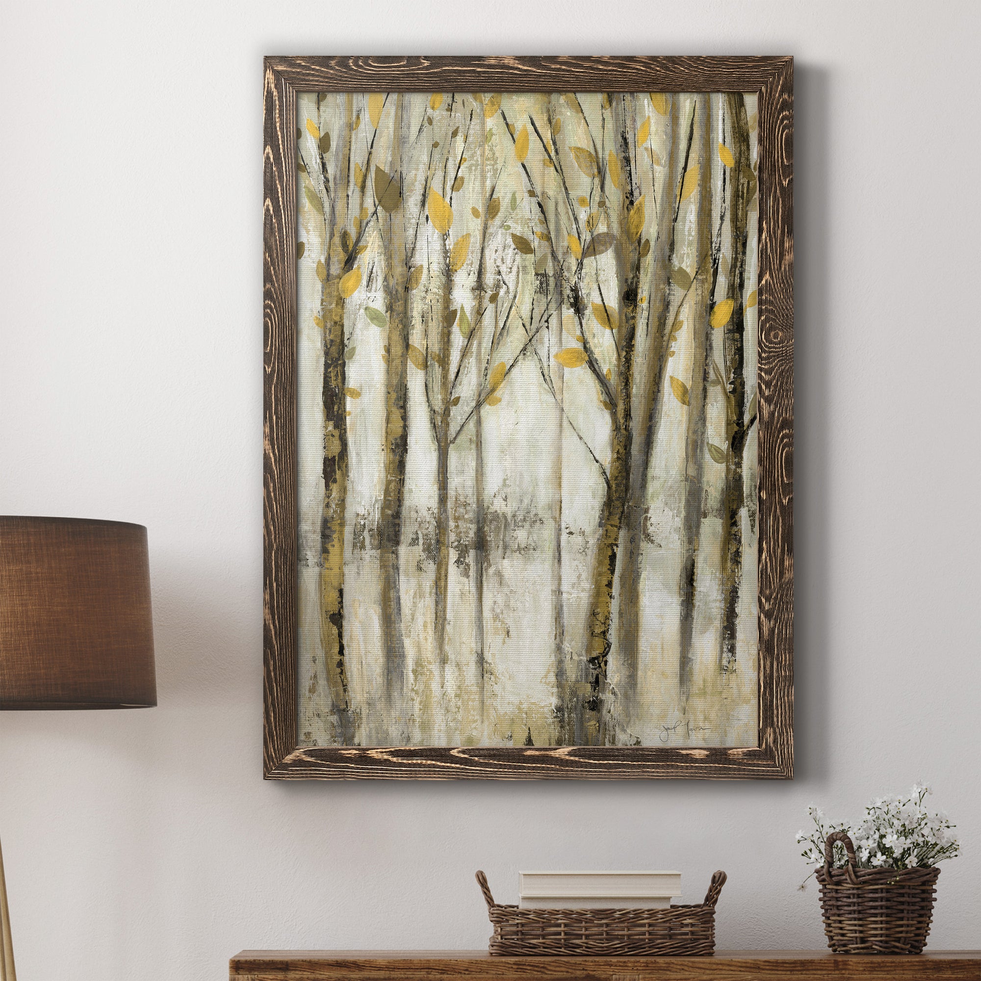 See The Light - Premium Canvas Framed in Barnwood - Ready to Hang