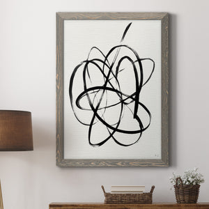 Skate Away II - Premium Canvas Framed in Barnwood - Ready to Hang