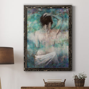 Morning Repose - Premium Canvas Framed in Barnwood - Ready to Hang