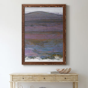 Majestic Mountains I - Premium Canvas Framed in Barnwood - Ready to Hang