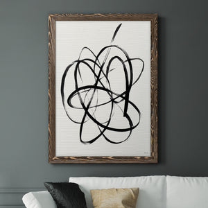 Skate Away II - Premium Canvas Framed in Barnwood - Ready to Hang