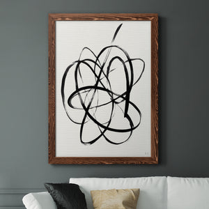 Skate Away II - Premium Canvas Framed in Barnwood - Ready to Hang