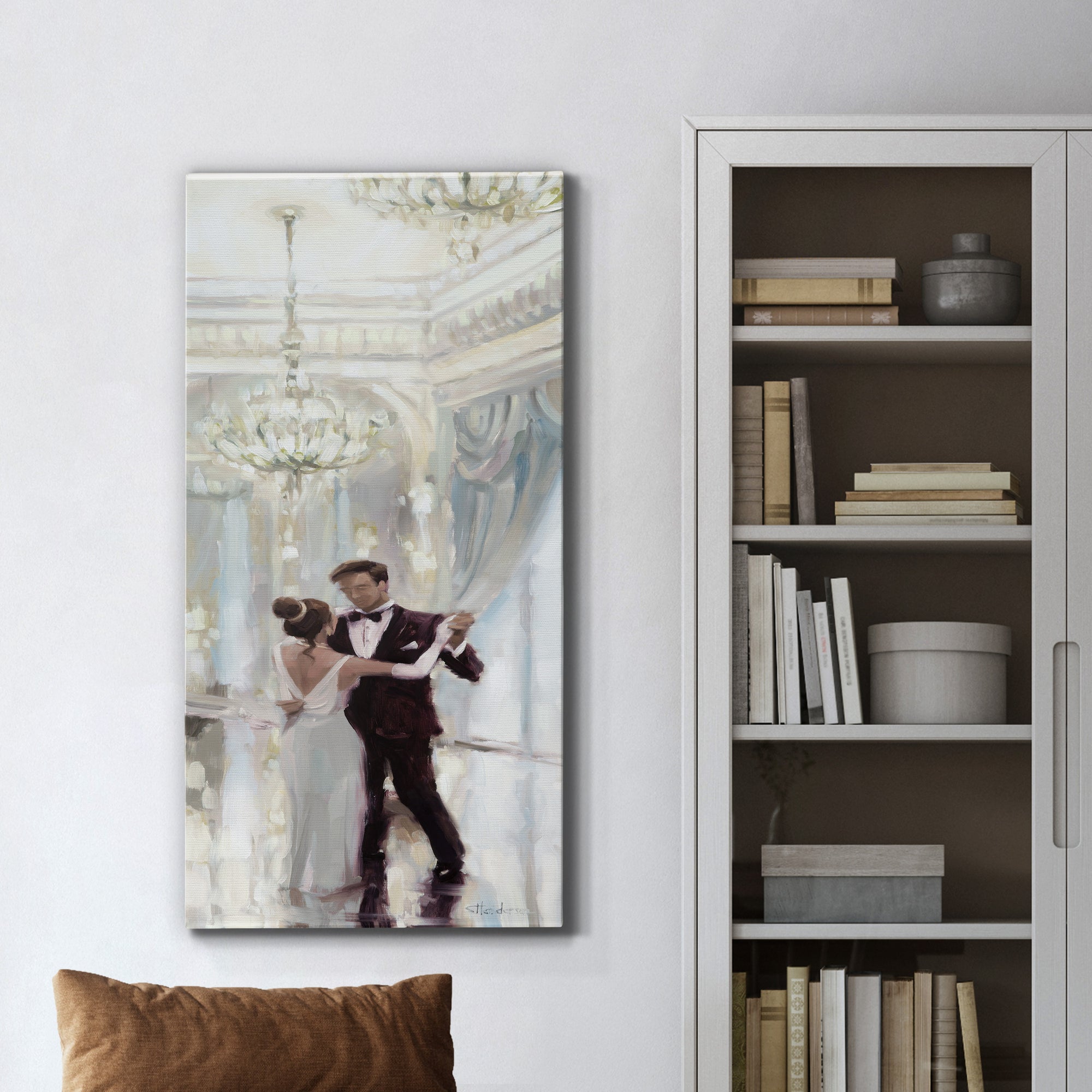 Ballroom Dancing - Premium Gallery Wrapped Canvas - Ready to Hang