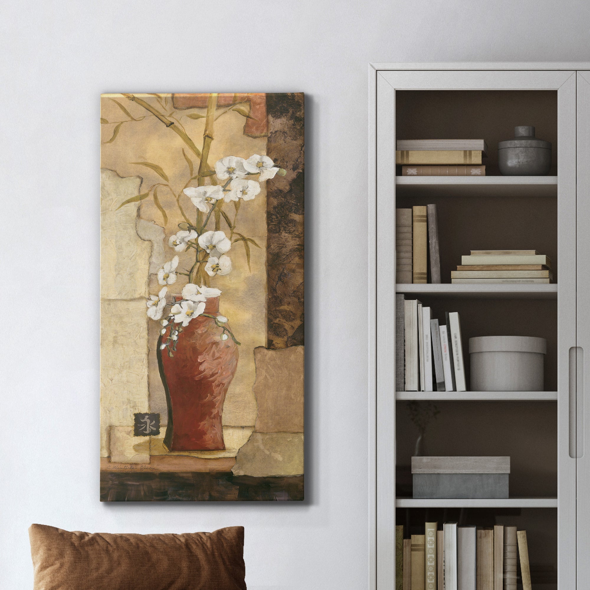 Mandarin Panel I - Premium Gallery Wrapped Canvas - Ready to Hang