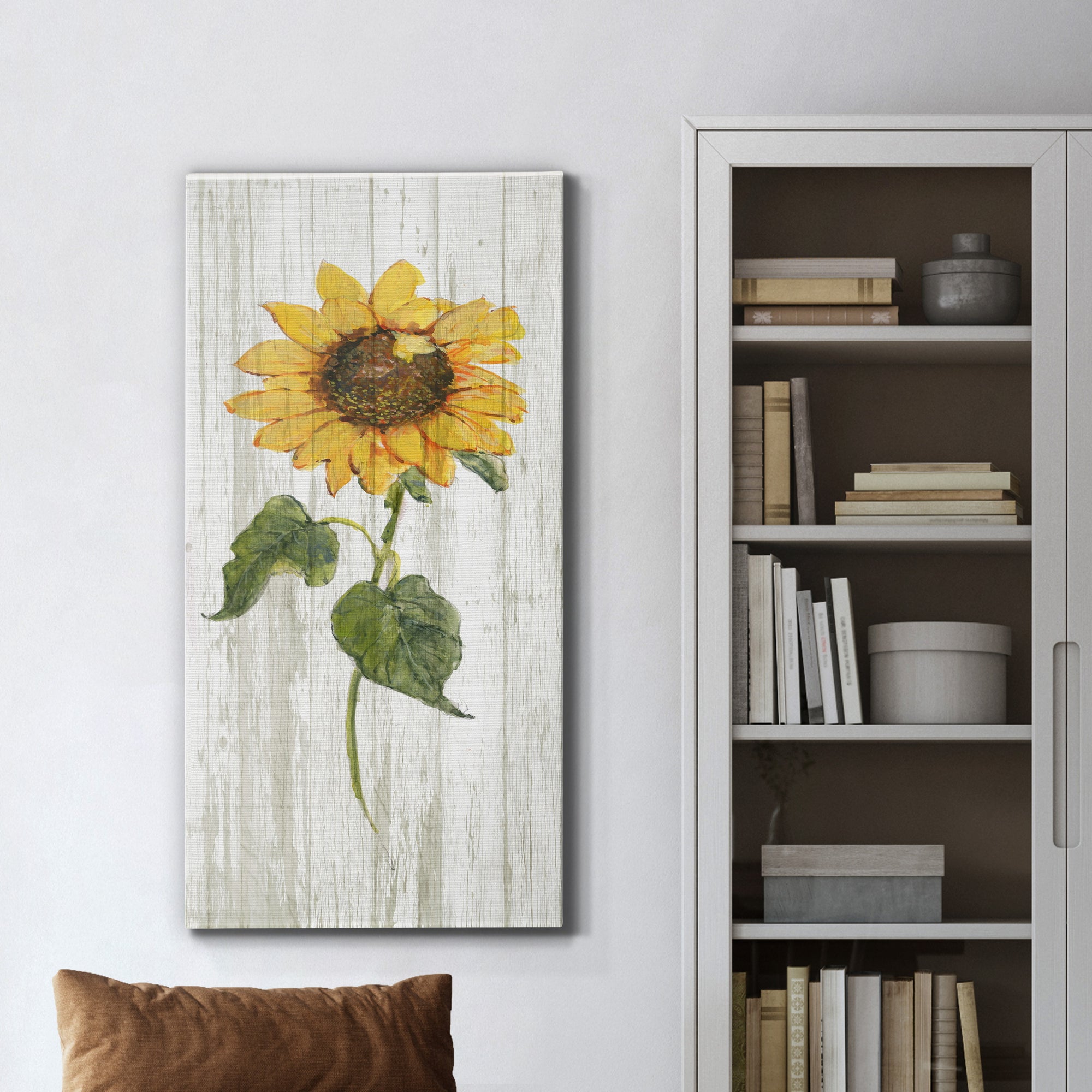 Sunflower in Autumn II - Premium Gallery Wrapped Canvas - Ready to Hang