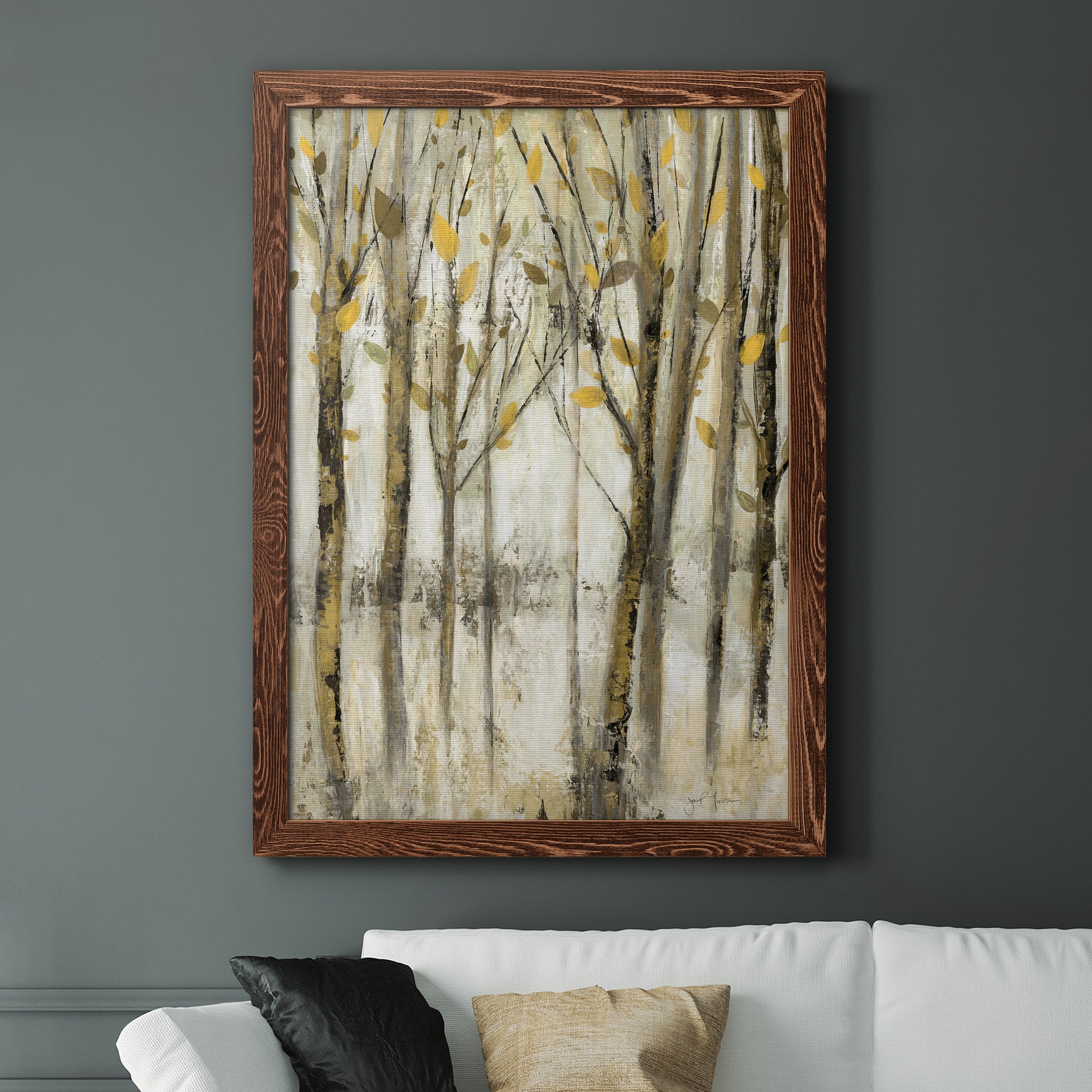 See The Light - Premium Canvas Framed in Barnwood - Ready to Hang