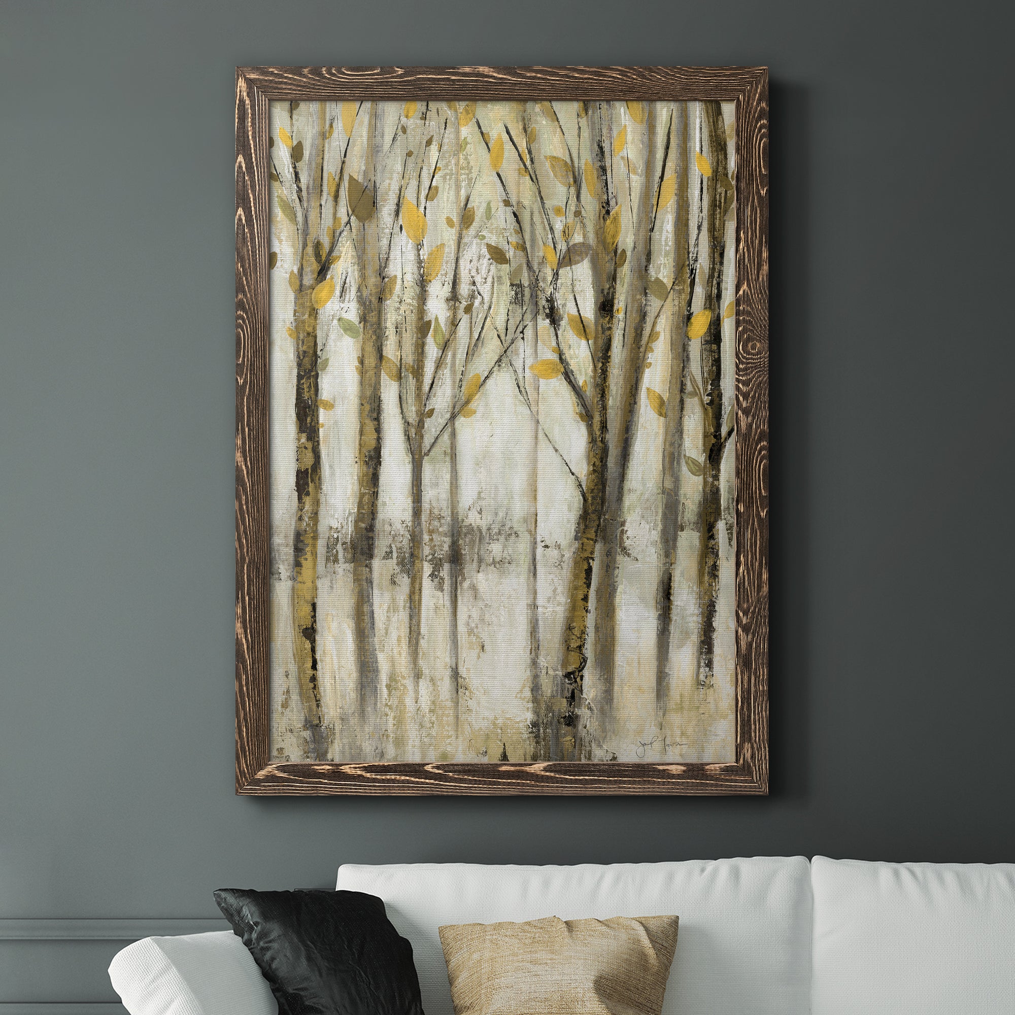 See The Light - Premium Canvas Framed in Barnwood - Ready to Hang