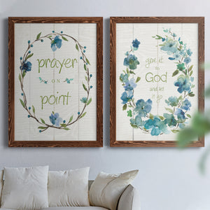 Prayer On Point- Premium Framed Canvas in Barnwood - Ready to Hang