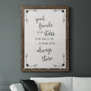 Always There - Premium Canvas Framed in Barnwood - Ready to Hang