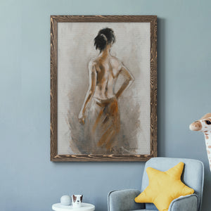 Spa Moment - Premium Canvas Framed in Barnwood - Ready to Hang
