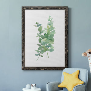 Eucalyptus I - Premium Canvas Framed in Barnwood - Ready to Hang