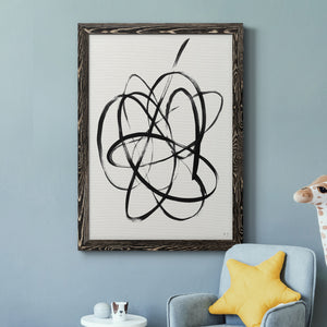 Skate Away II - Premium Canvas Framed in Barnwood - Ready to Hang