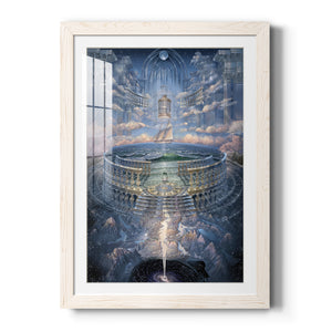 Solace II - Barnwood Framed Art Print