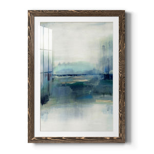 Indigo Meadow - Premium Framed Print - Distressed Barnwood Frame - Ready to Hang