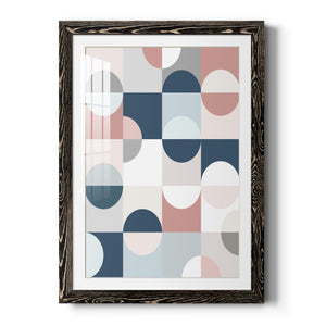 Modern Reflection - Barnwood Framed Art Print