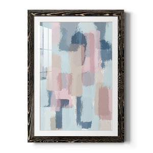 Mix of Spring - Barnwood Framed Art Print