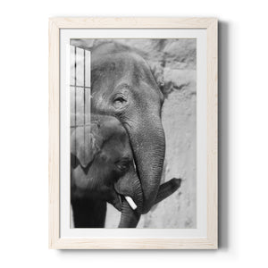 Tender Moment - Barnwood Framed Art Print