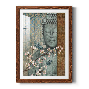 Buddha - Barnwood Framed Art Print