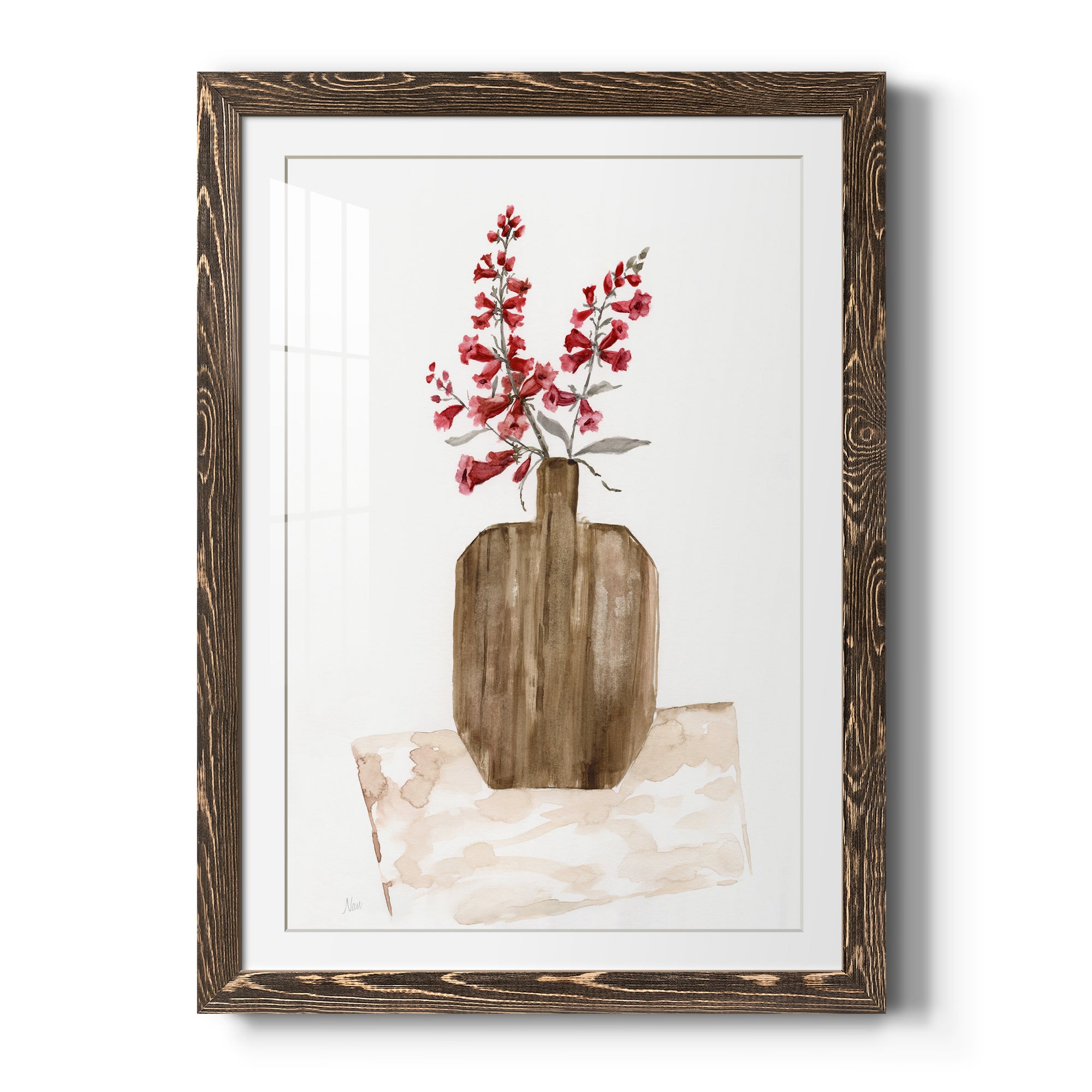 Simply Country II - Barnwood Framed Art Print