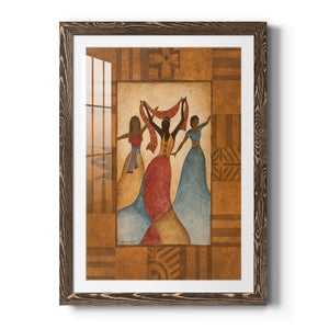 Rhythm - Barnwood Framed Art Print