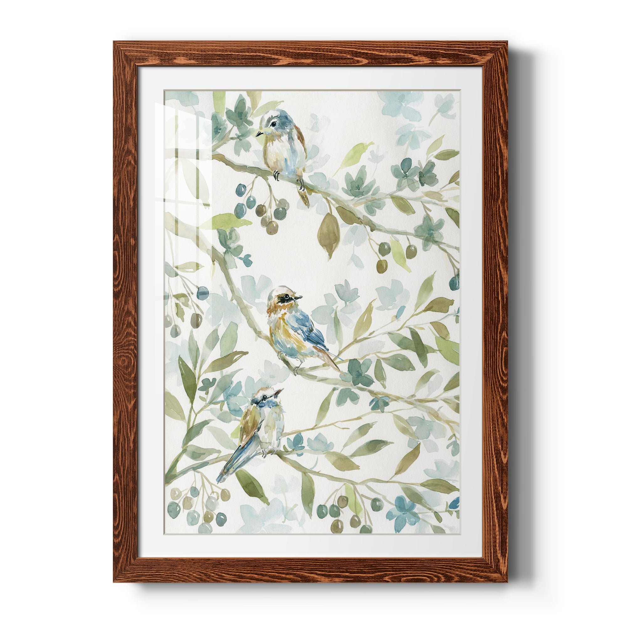 Spring Beginnings - Barnwood Framed Art Print