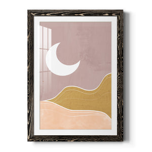 Sedona Moon - Premium Framed Print - Distressed Barnwood Frame - Ready to Hang