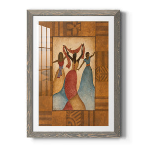 Rhythm - Barnwood Framed Art Print