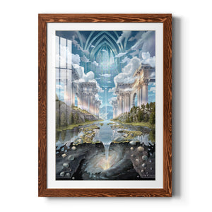 Genesis II - Barnwood Framed Art Print