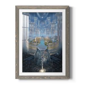 Solace - Barnwood Framed Art Print