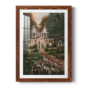 Carolina Evening I - Barnwood Framed Art Print