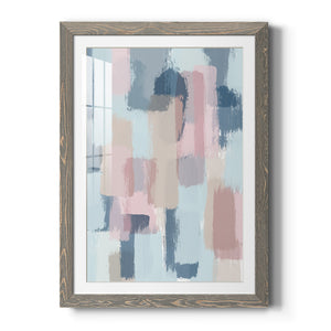 Mix of Spring - Barnwood Framed Art Print