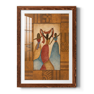 Rhythm - Barnwood Framed Art Print