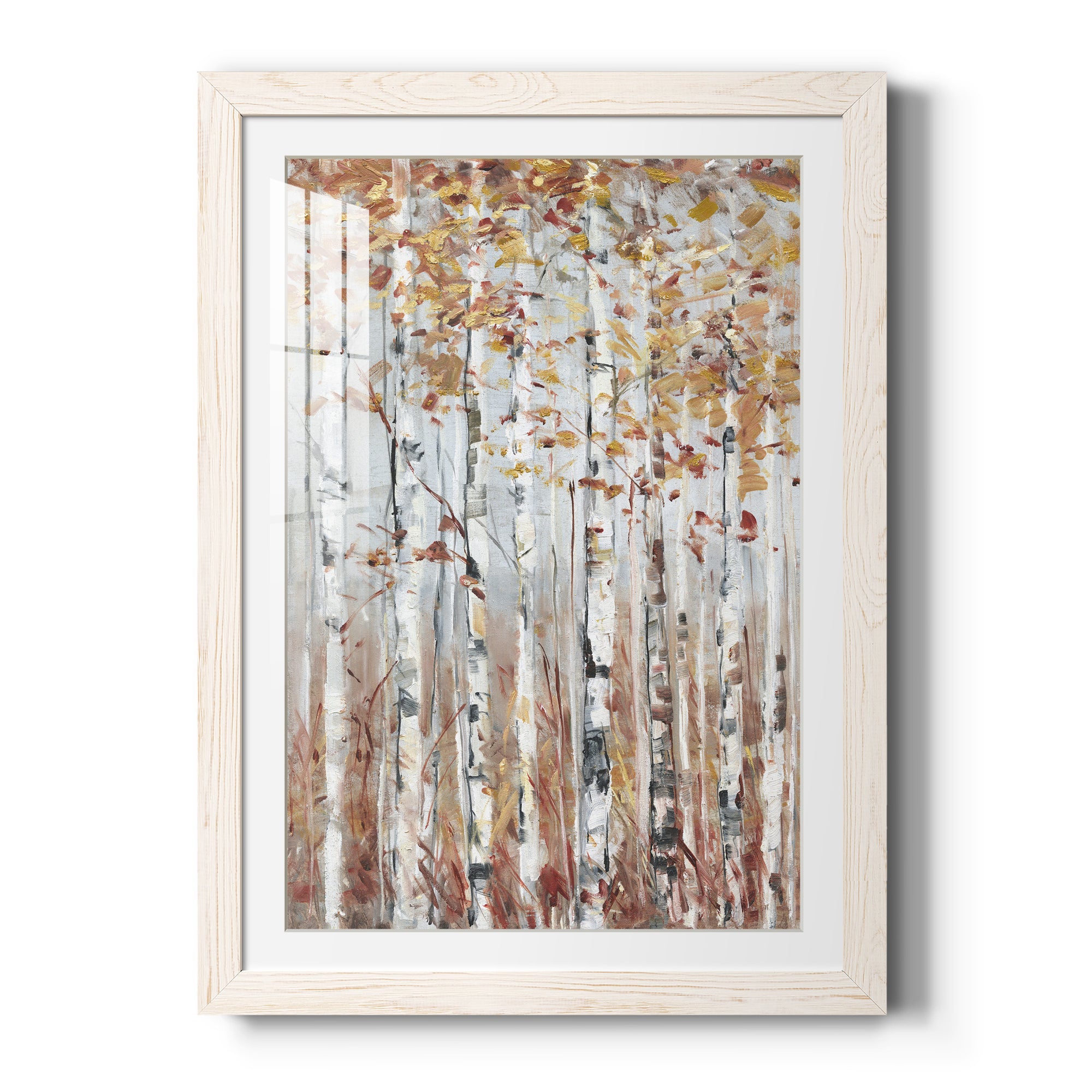 Copper Forest - Premium Framed Print - Distressed Barnwood Frame - Ready to Hang