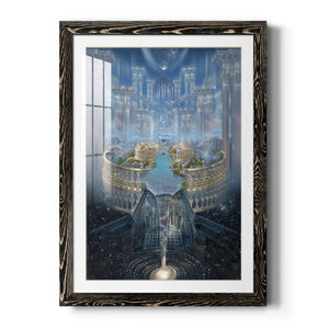 Solace - Barnwood Framed Art Print