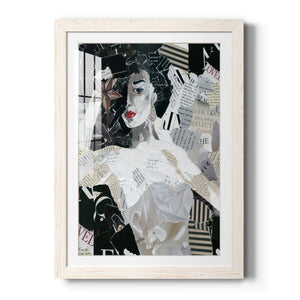 Runway Star - Barnwood Framed Art Print
