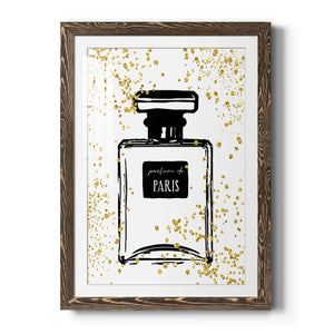 Glitter Perfume I - Barnwood Framed Art Print