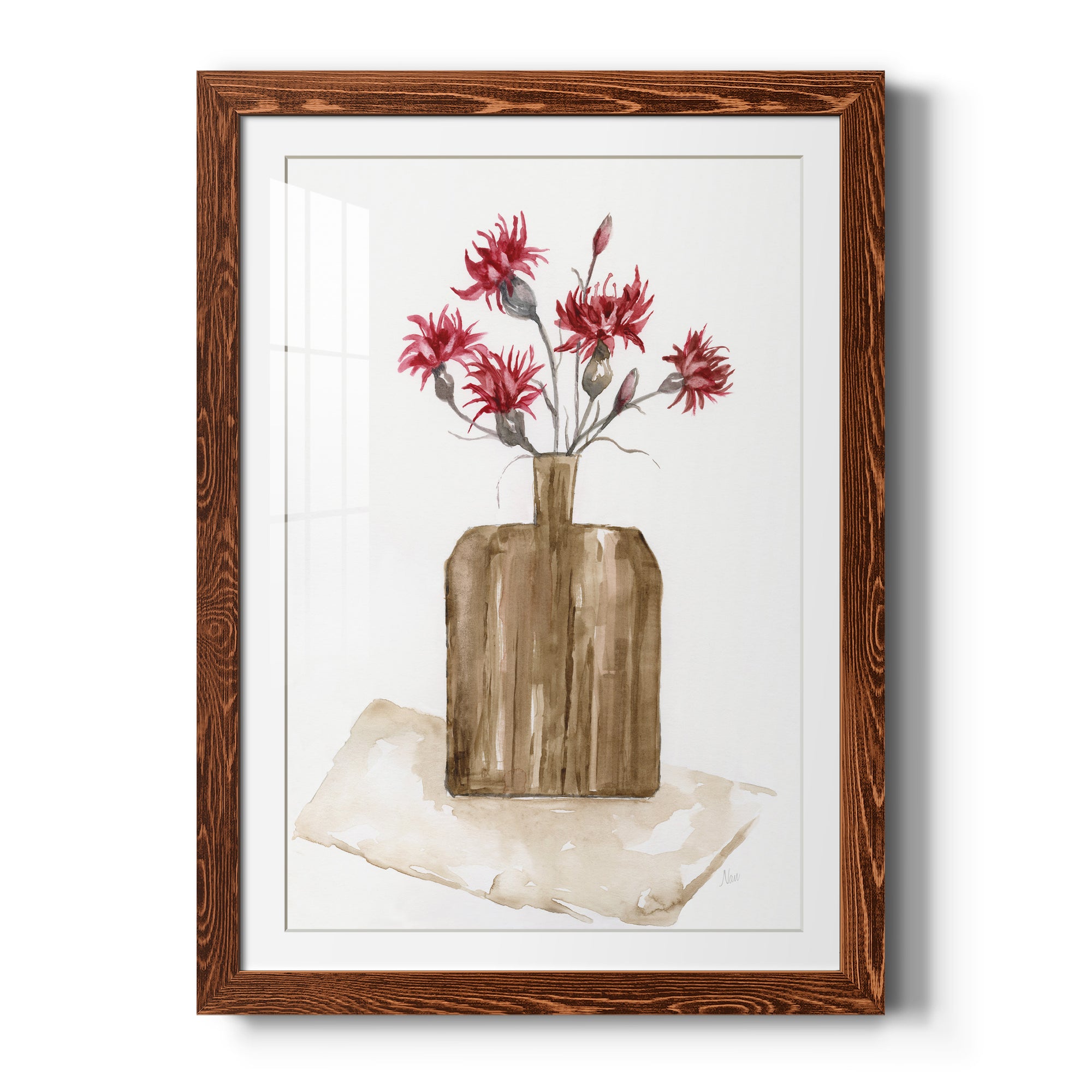 Simply Country I - Barnwood Framed Art Print