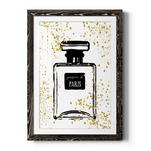 Glitter Perfume I - Barnwood Framed Art Print