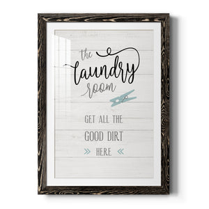 Good Dirt - Premium Framed Print - Distressed Barnwood Frame - Ready to Hang