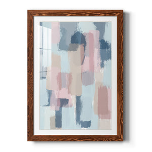 Mix of Spring - Barnwood Framed Art Print