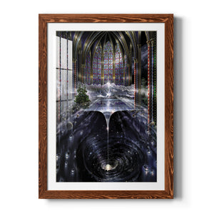 Genesis I - Barnwood Framed Art Print