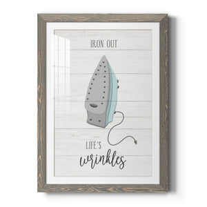 Iron Out - Premium Framed Print - Distressed Barnwood Frame - Ready to Hang