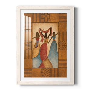 Rhythm - Barnwood Framed Art Print