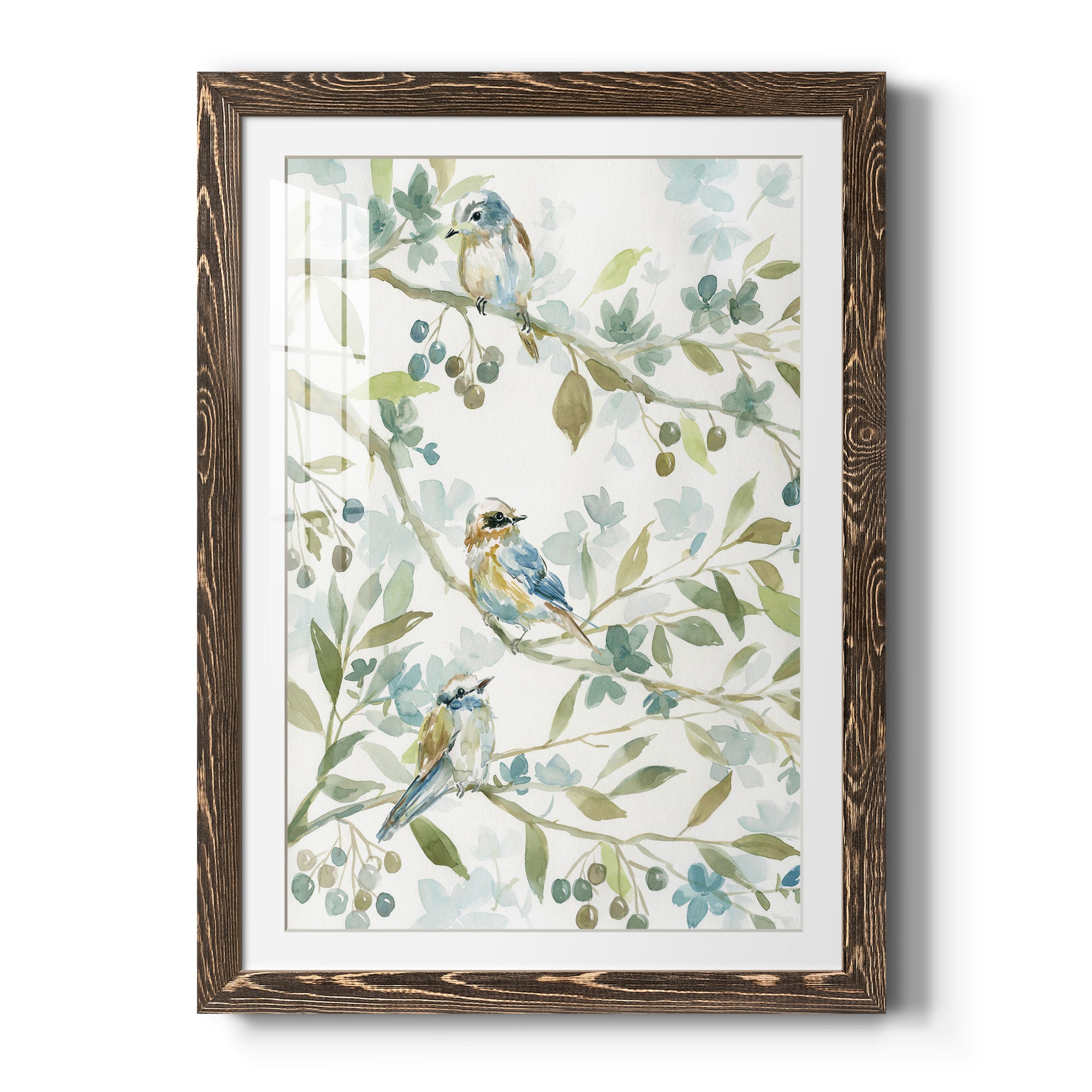 Spring Beginnings - Barnwood Framed Art Print