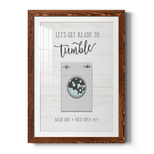 Tumble - Premium Framed Print - Distressed Barnwood Frame - Ready to Hang