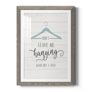 Don't Leave - Premium Framed Print - Distressed Barnwood Frame - Ready to Hang
