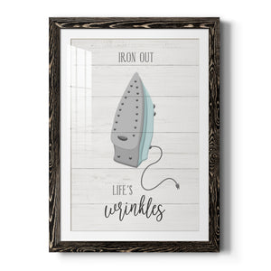 Iron Out - Premium Framed Print - Distressed Barnwood Frame - Ready to Hang